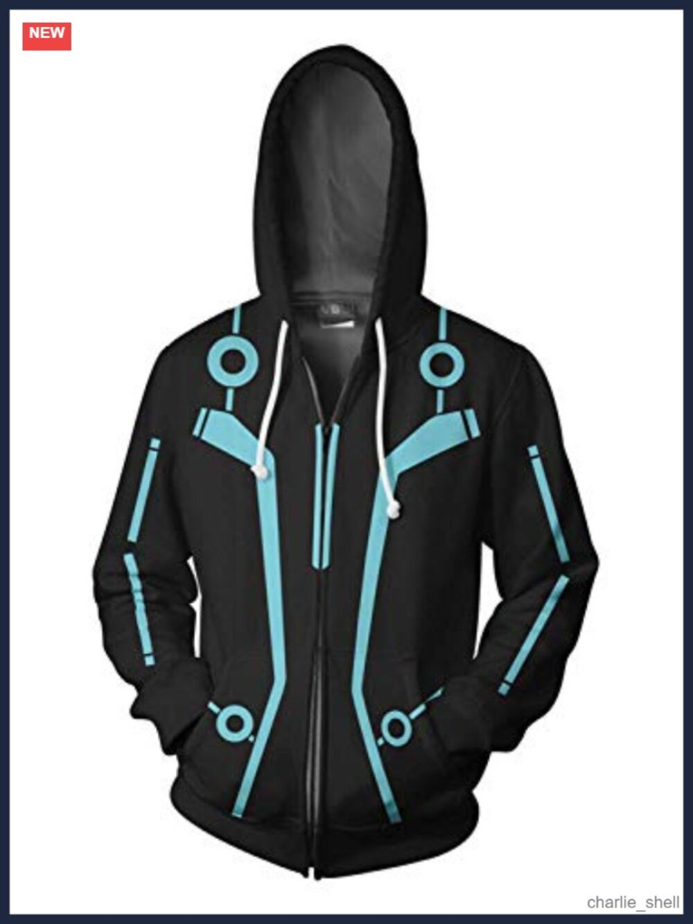 Anime Cosplay Polyester Hoodie Adult Unisex Sweatshirt Party Jacket